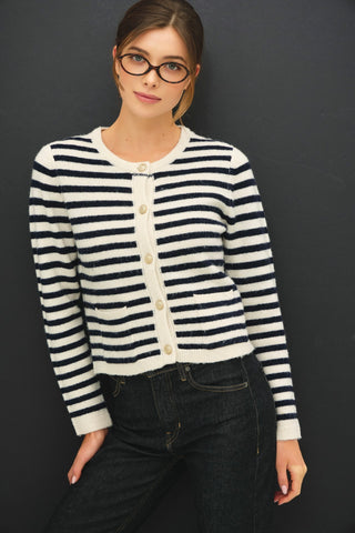 Stripe Cardigan