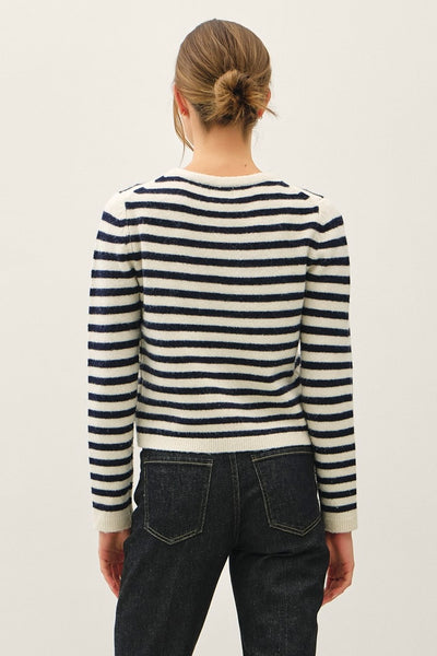 Stripe Cardigan