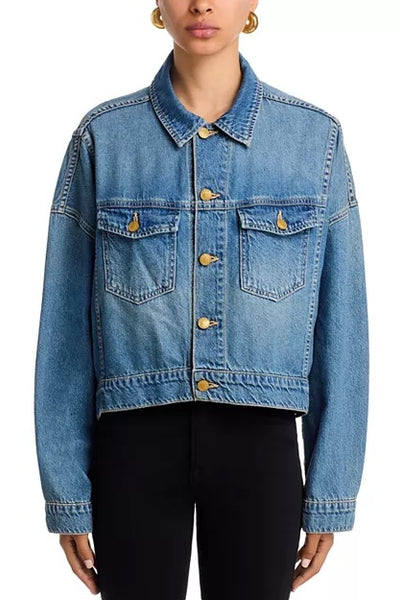 VIANNEY Hi-Lo Crop Jacket