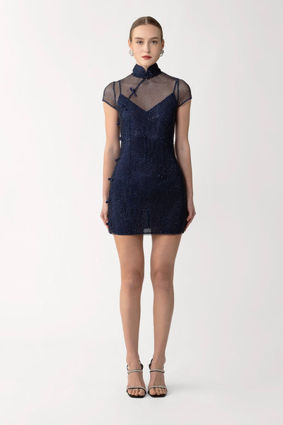 SERENA Crystal Mini Dress