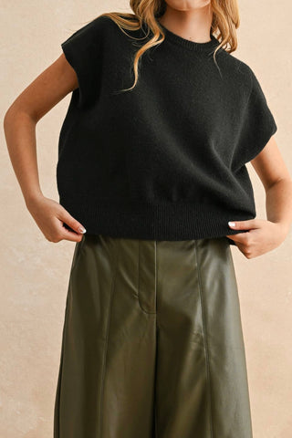 Loose Fit Sweater Black
