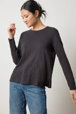 L/S Boyfriend Tee Black