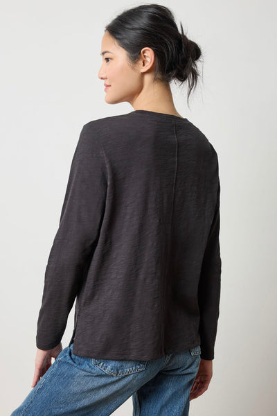 L/S Boyfriend Tee Black