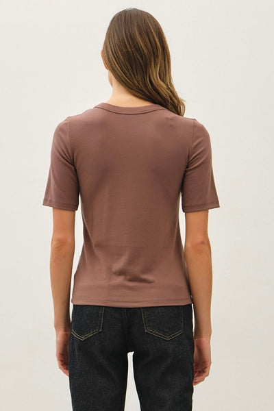 Soft S/S Tee (Brown)