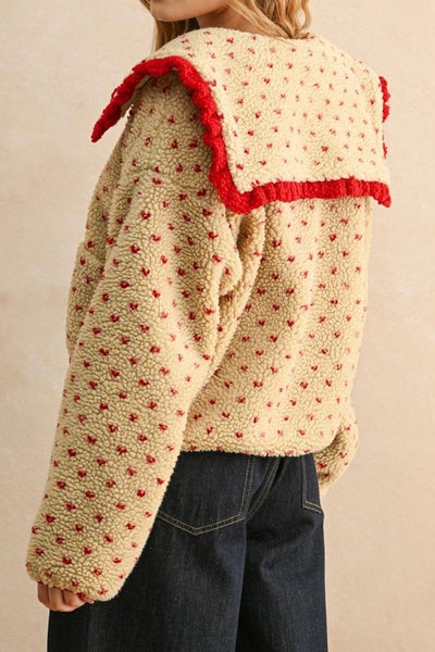 Sherpa Jacket W/Collar