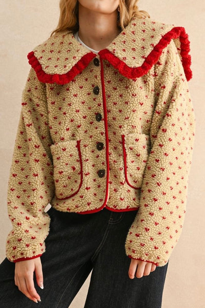 Sherpa Jacket W/Collar