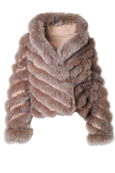 Reversible Double Breasted Bomber (Caffe)