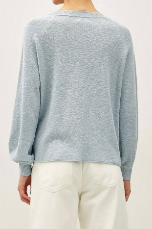 Raglan Sleeve Knit Sweater (Seafoam)