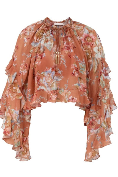 Awaken Ruffle Blouse