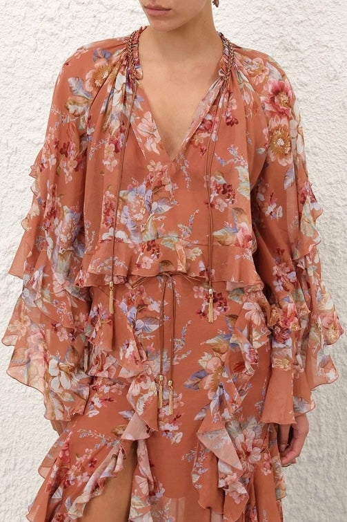 Awaken Ruffle Blouse