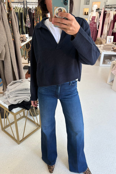 LITA Sweater Marine Fonce