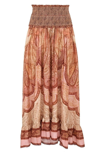 Wanderlust Frill Maxi Skirt