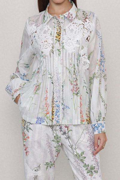 BLOOMLET Pleated Shirt