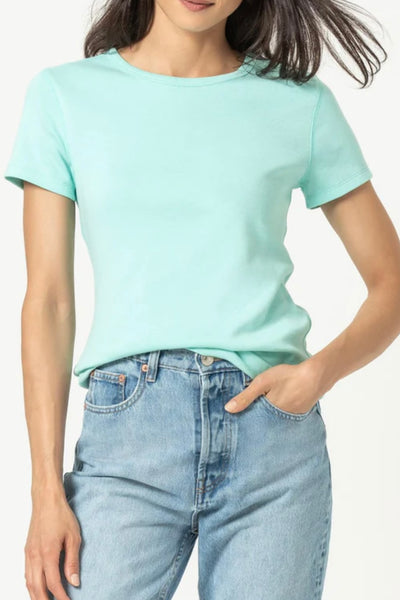 Short Sleeve Crew Neck Tee