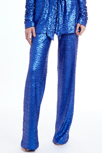 Royal Blue Sequin Pants